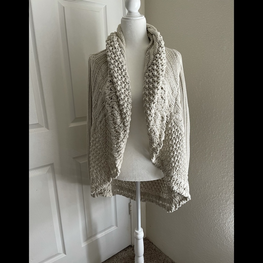 Cotton by autumn cashmere knit cardigan